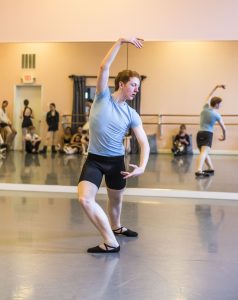 Swan Lake rehearsal, Prince Desire